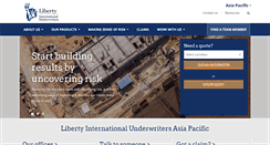 Desktop Screenshot of liuasiapacific.com